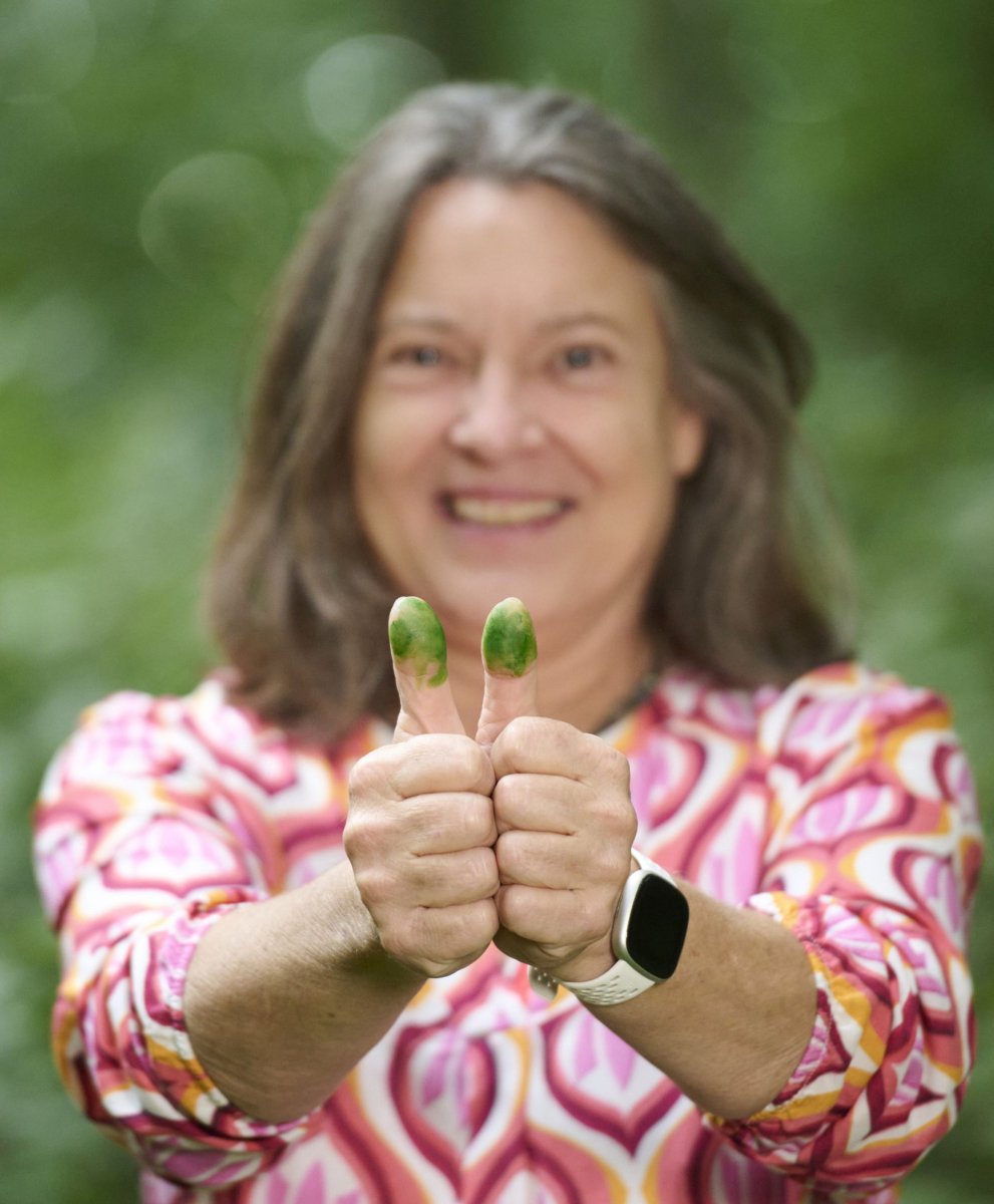 Judith Wölfl mit dem grünen Daumen in München